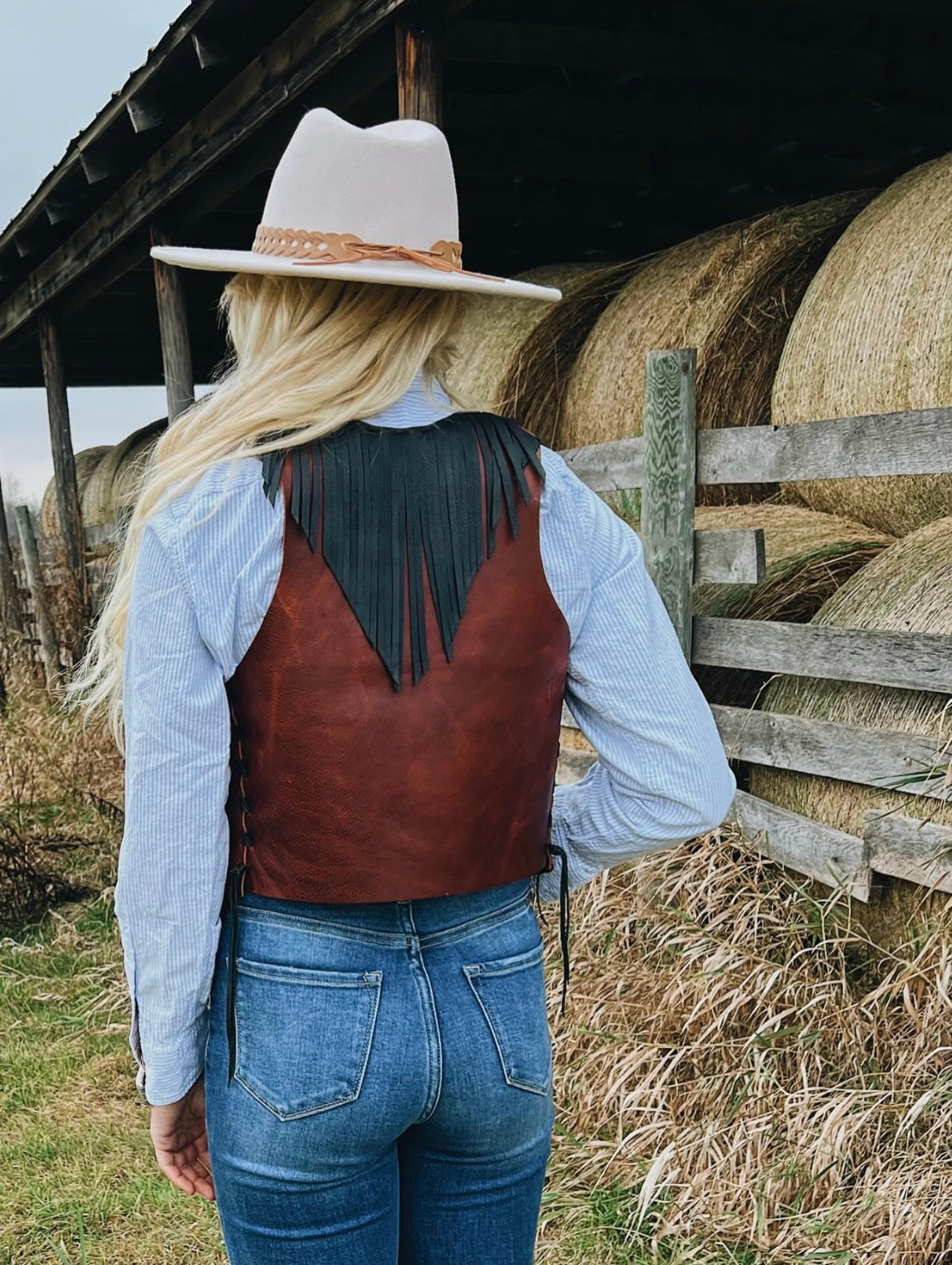 Bolero Vest With Fringe