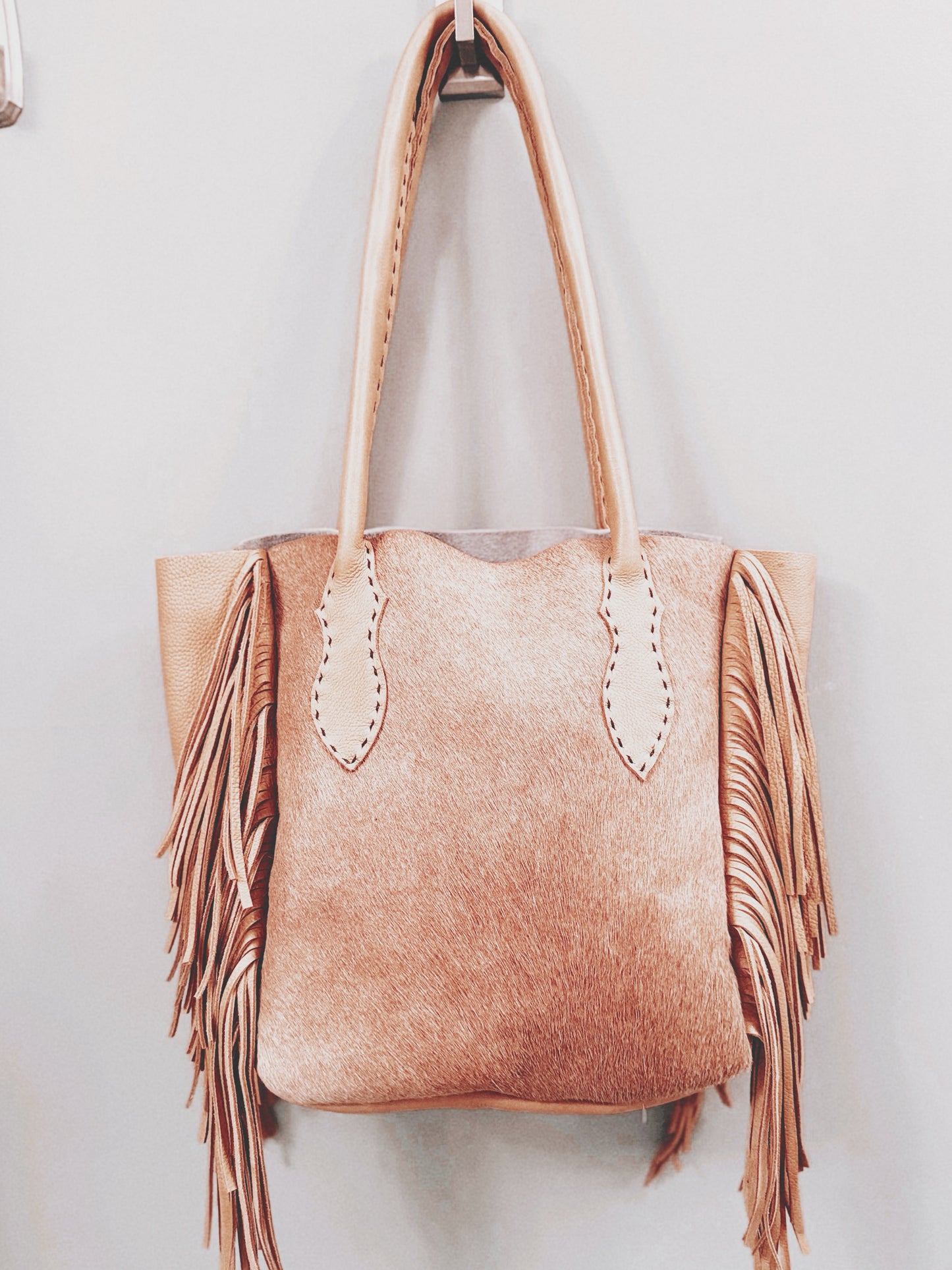 Highline fringe tote