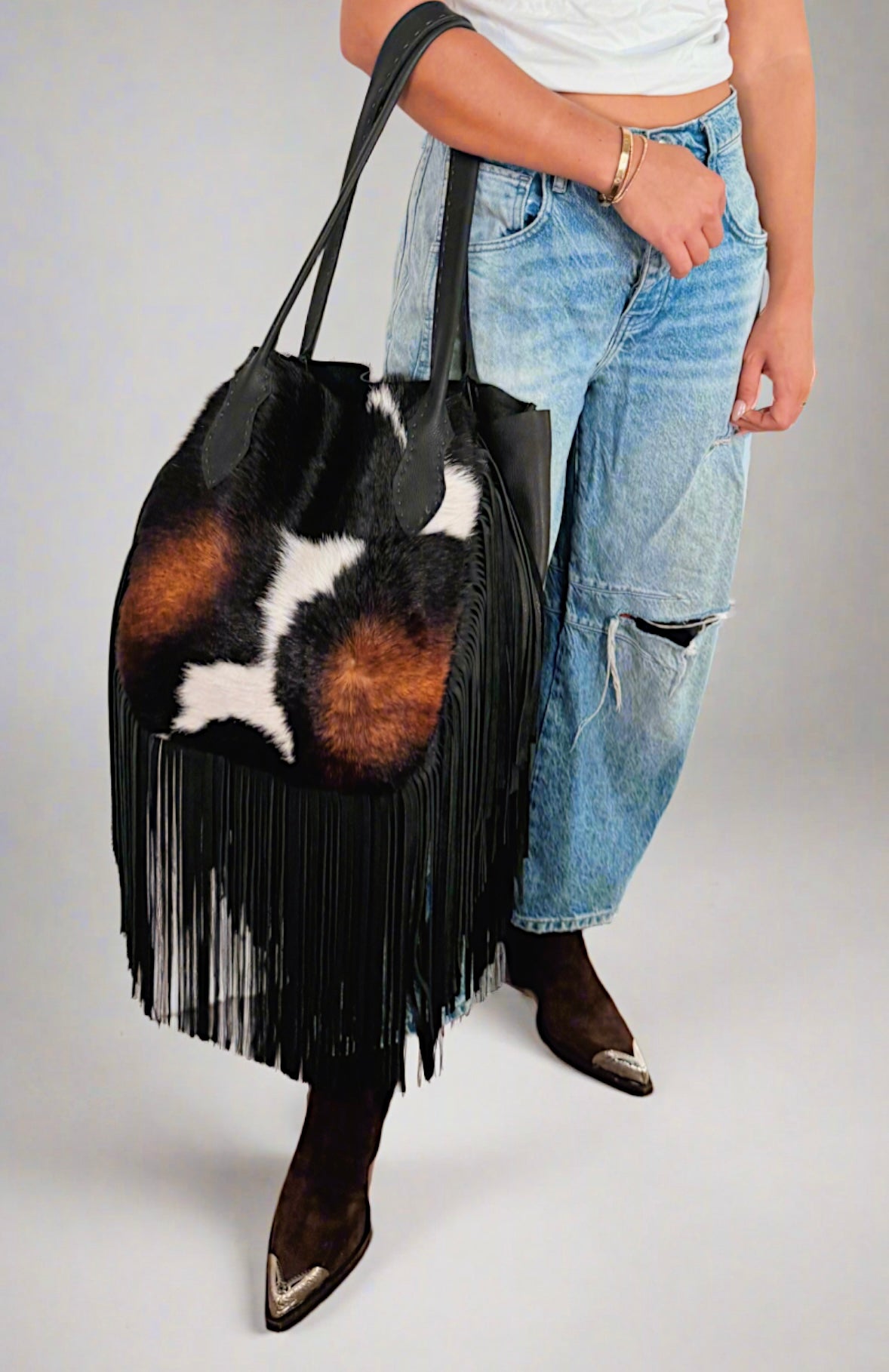 Spirit Of The West Hide Bag