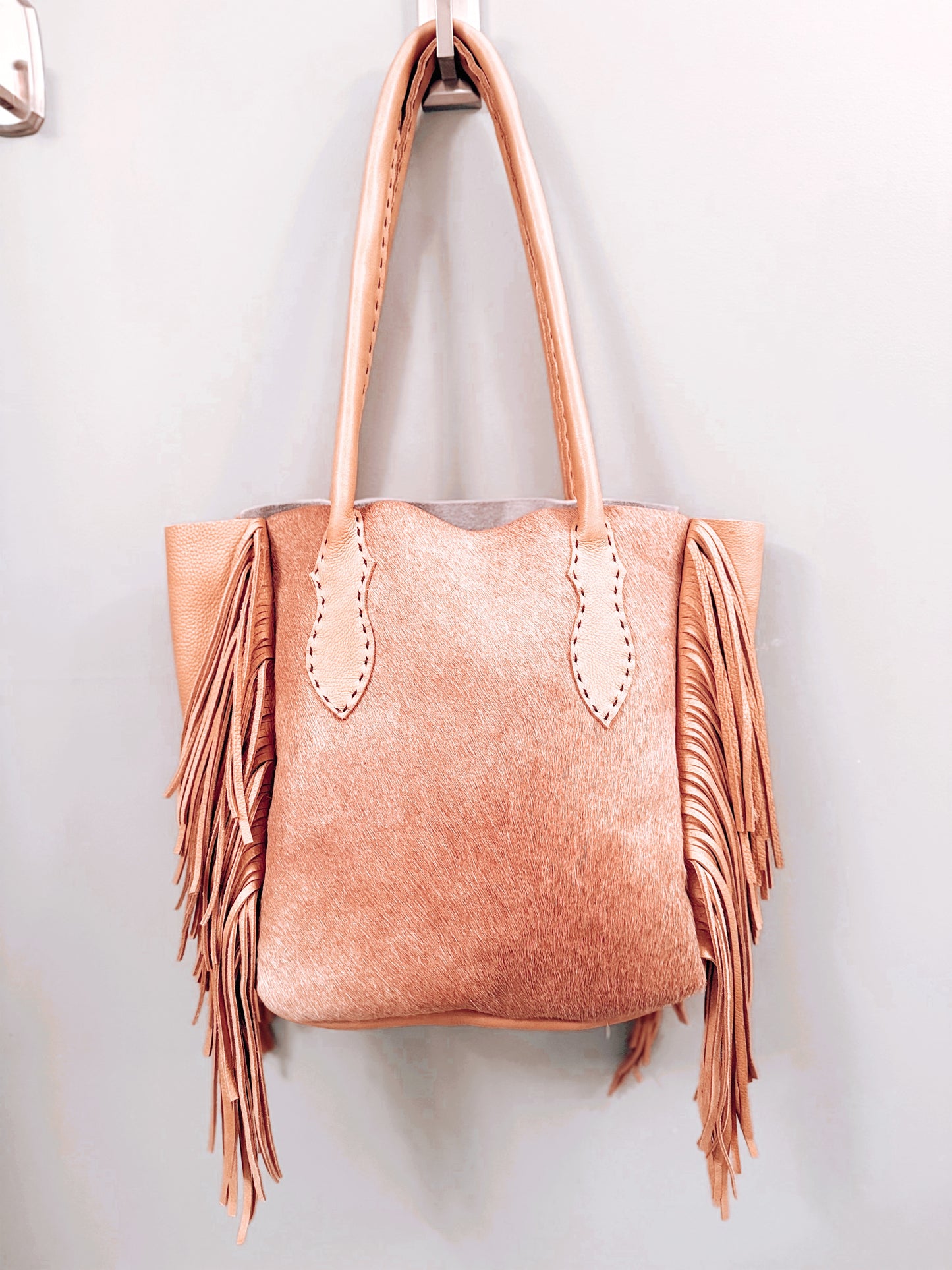 Highline fringe tote